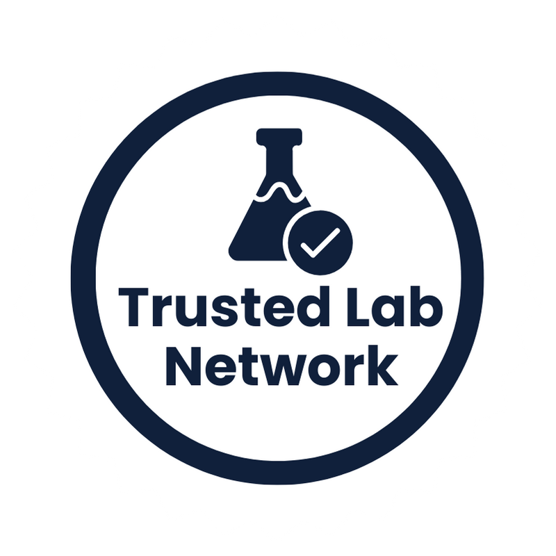 Trusted Lab Network certification badge